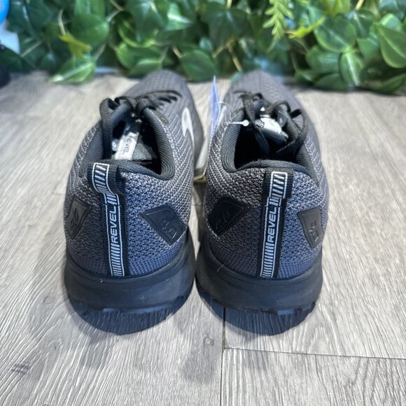 Brooks Revel 4 Black Ebony Running Shoe Men SAMPLE Size 9 main image 9